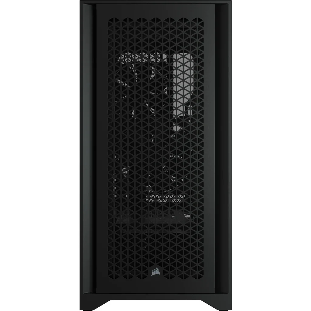 Corsair iCue 4000D RGB Airflow Mid-Tower ATX PC Case (Black) - Image 2