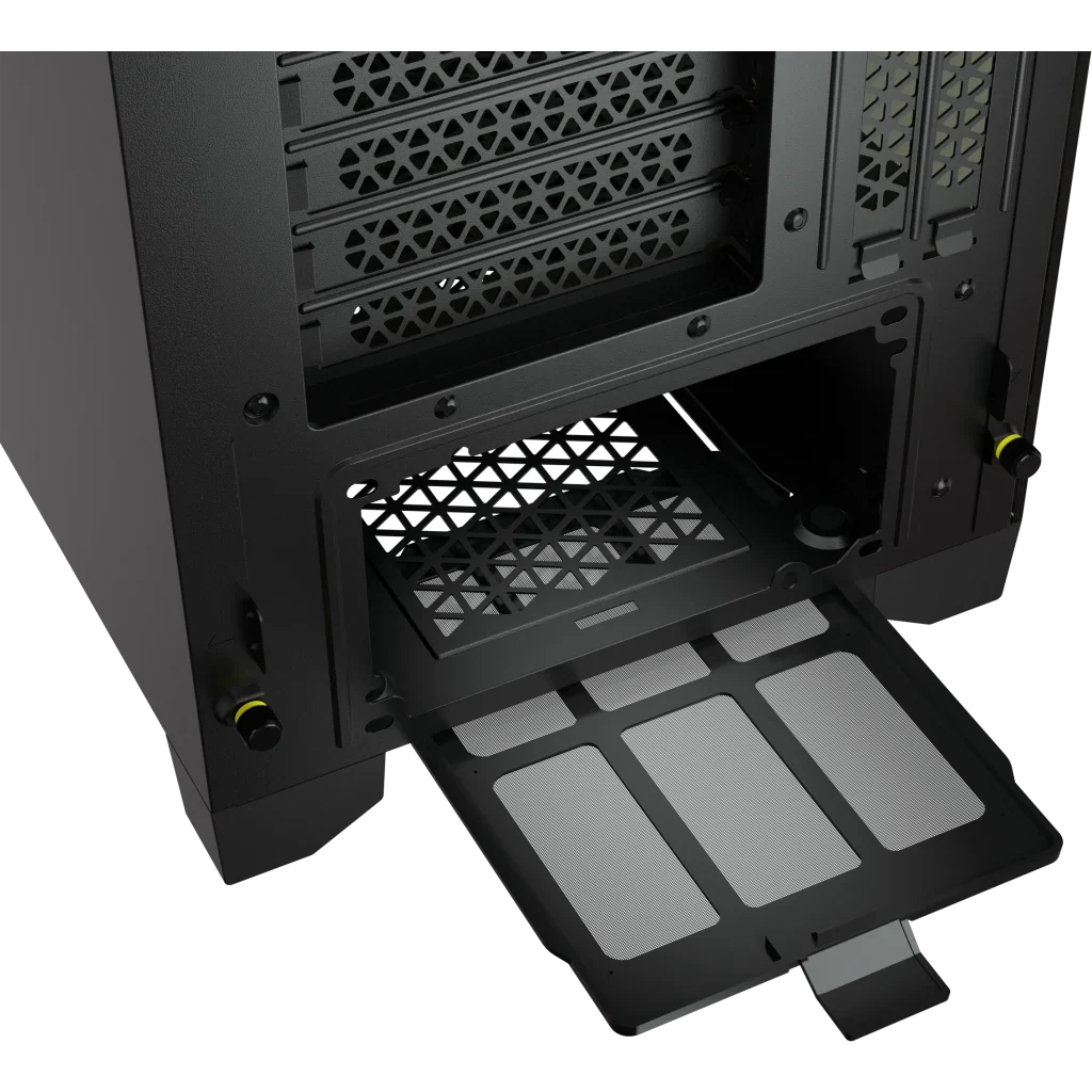 Corsair iCue 4000D RGB Airflow Mid-Tower ATX PC Case (Black) - Image 5