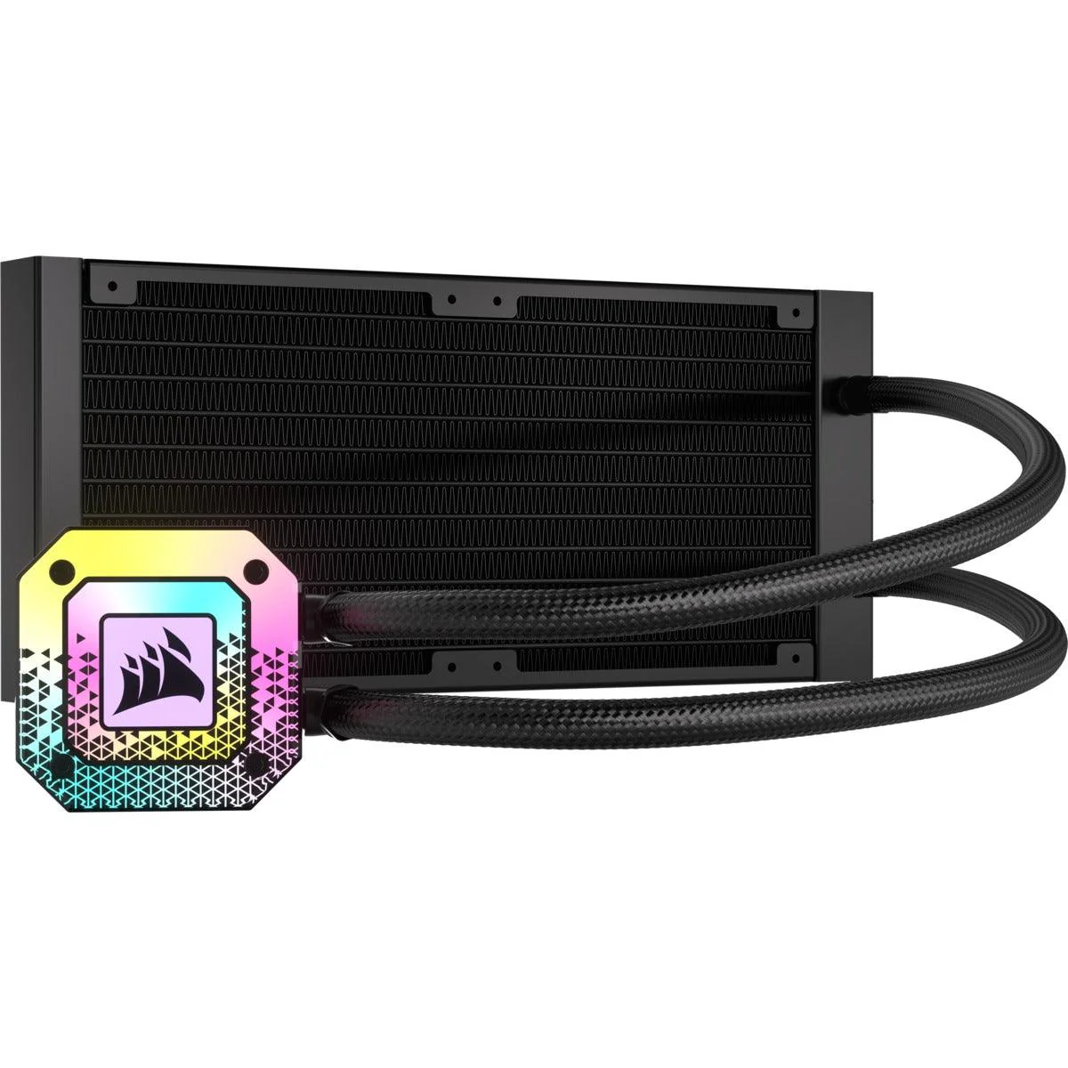 Corsair iCue H100i Elite Capellix XT Extreme Performance 240MM RGB Liquid CPU Cooler (Black) - Image 2