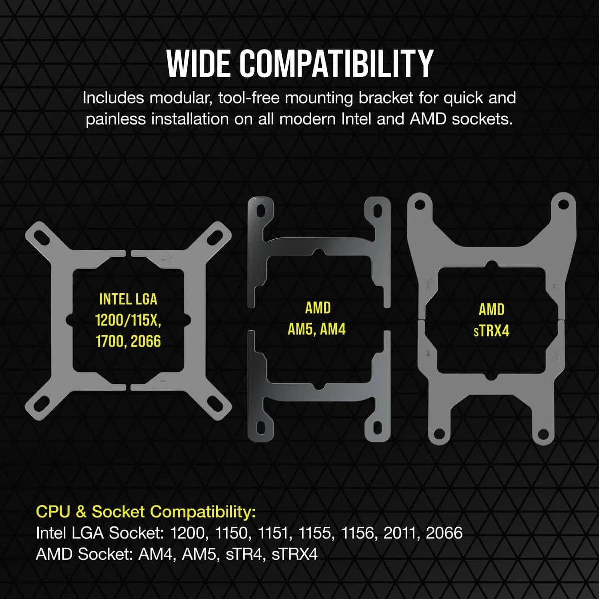Corsair iCue H100i Elite Capellix XT Extreme Performance 240MM RGB Liquid CPU Cooler (Black) - Image 9