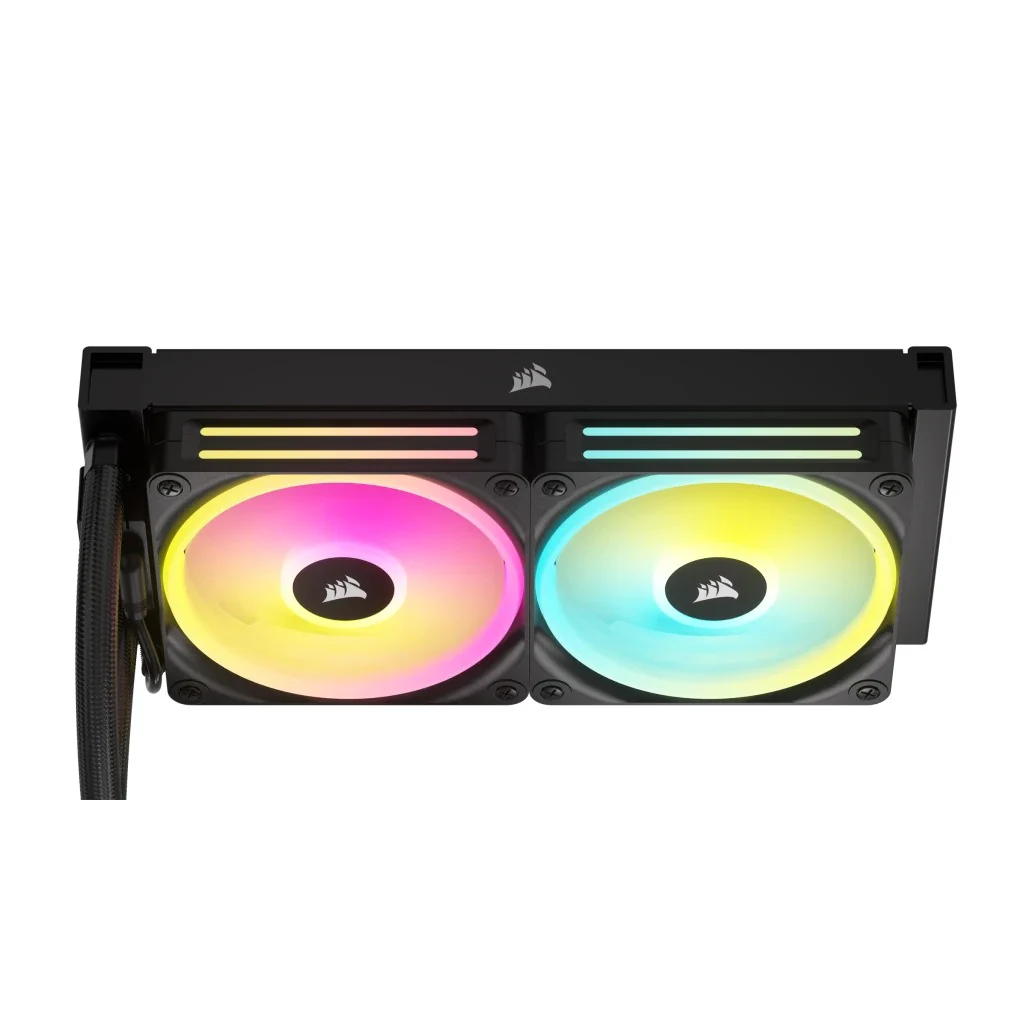 Corsair iCUE Link H100i RGB 240mm Liquid CPU Cooler (Black) - Image 2