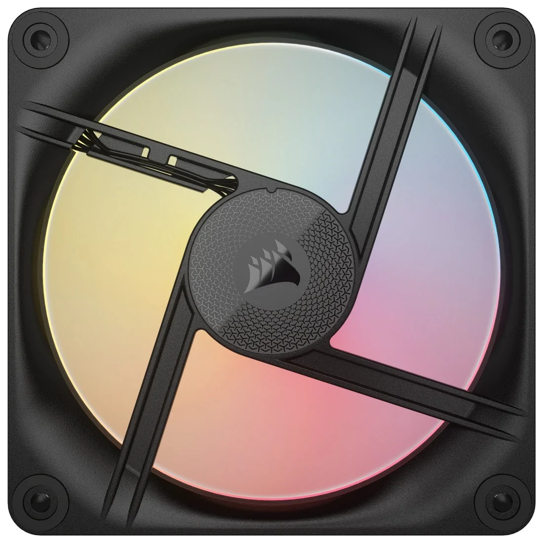 Corsair iCue Link LX120-R RGB 120mm PWM Reverse Triple Fan Kit (Black, White) (CO-9051050-WW, CO-9051054-WW) - Image 3