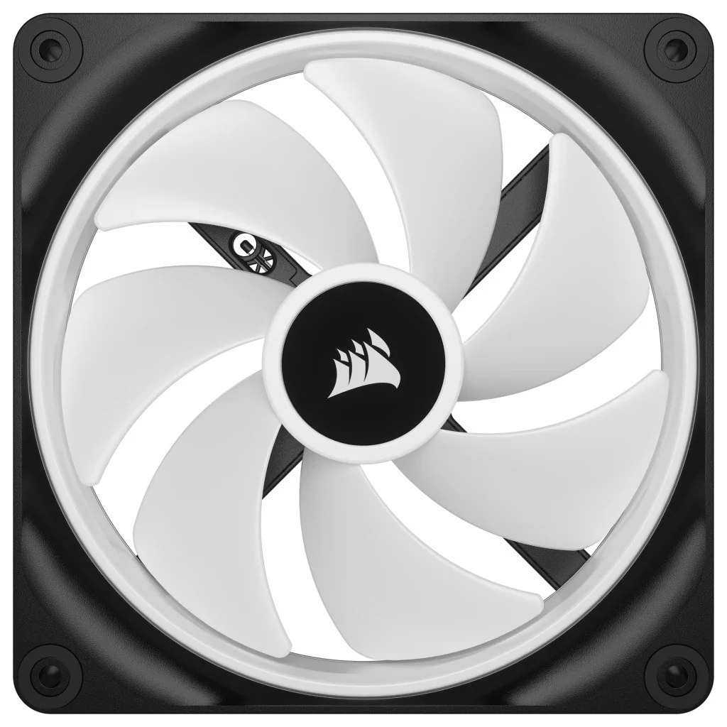 Corsair iCUE Link QX140 RGB 140mm PWM PC Fan Expansion Kit (Black) (Single Pack) - Image 7