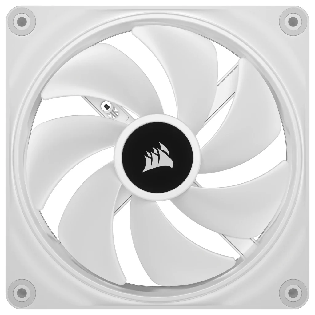 Corsair Icue Link QX140 RGB 140MM PWM PC Fans Starter Kit With Icue Link System Hub (White) (Twin Pack) - Image 2