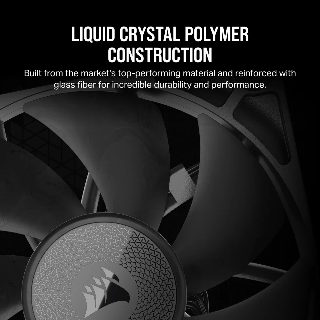 Corsair iCue Link RX120 120mm PWM Fan Triple Starter Kit (Black) - Image 2