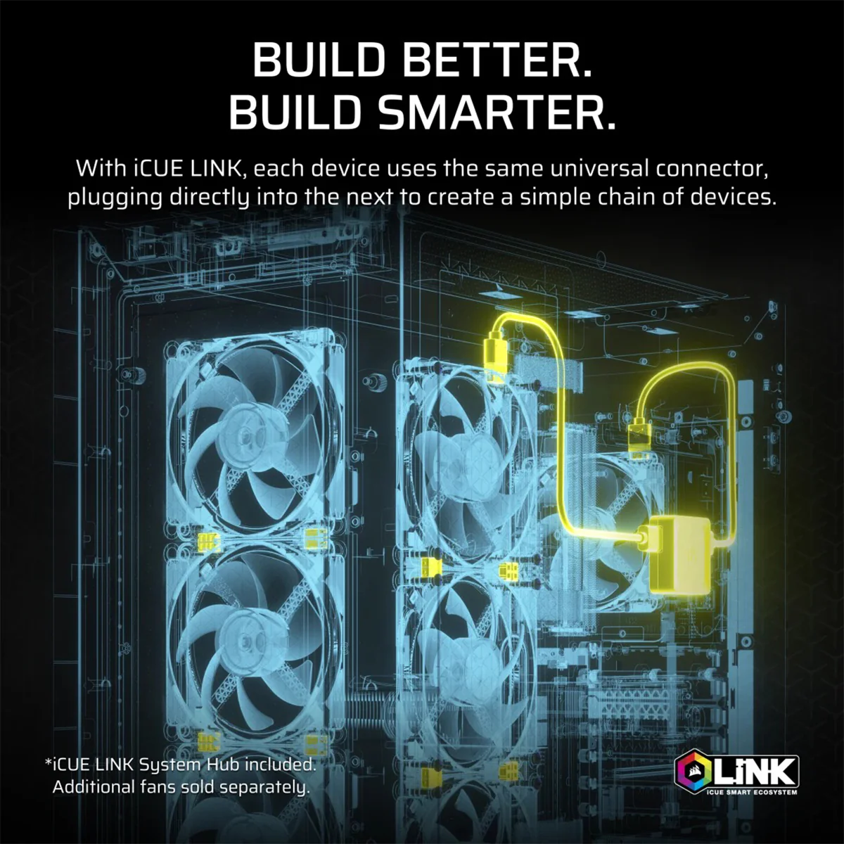 Corsair iCue Link Titan 360 LCD RX LCD AIO Extreme Performance 360MM RGB Liquid CPU Cooler (Black, White) - Image 11