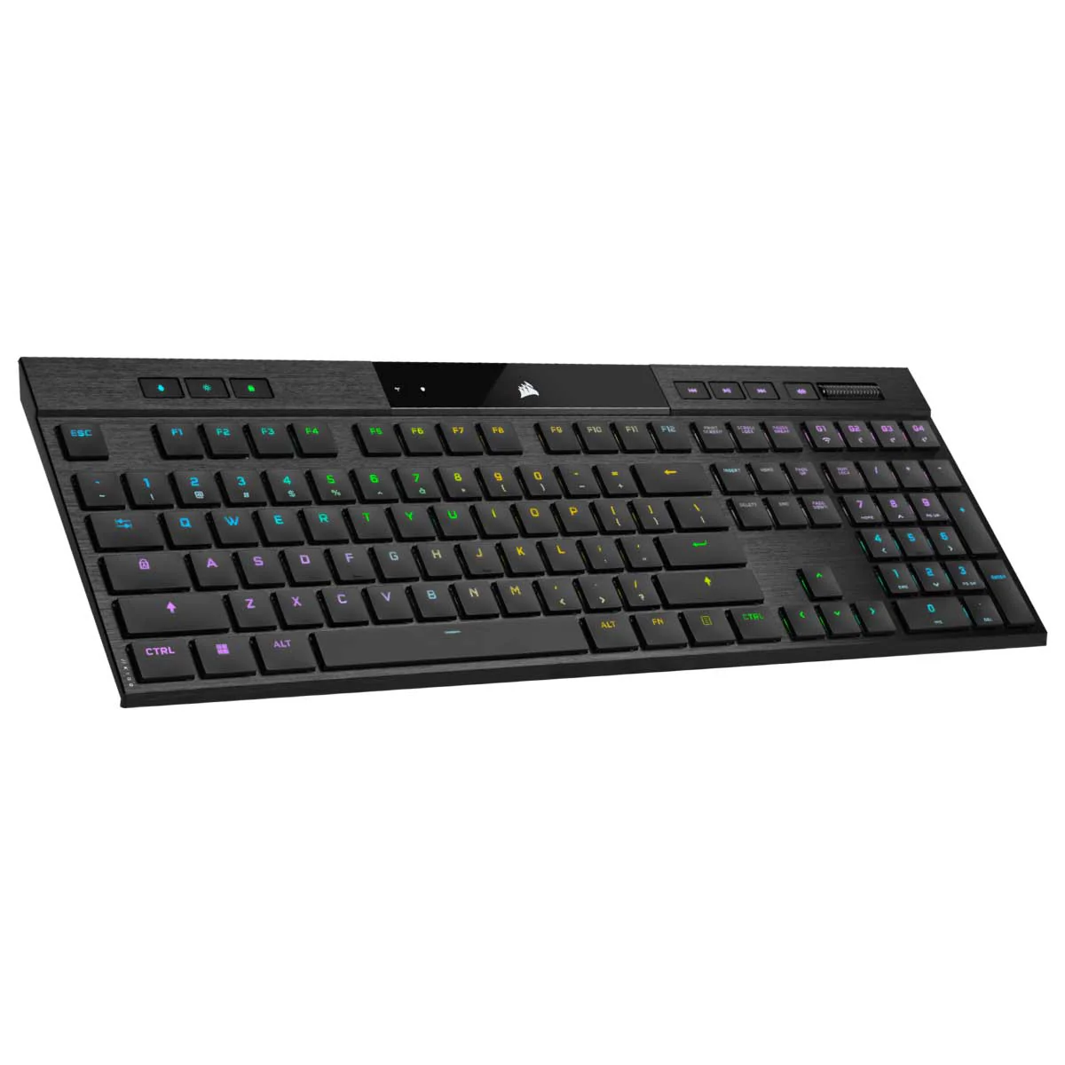 Corsair K100 Air Wireless RGB Ultra-Thin Mechanical Gaming Keyboard (Cherry MX Ultra Low Profile Tactile) - Image 2