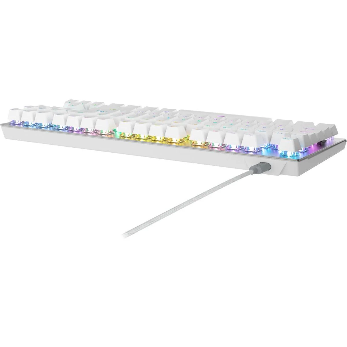 Corsair K60 Pro TKL RGB Tenkeyless Optical-Mechanical Gaming Keyboard (White) (Corsair OPX Switch) - Image 3