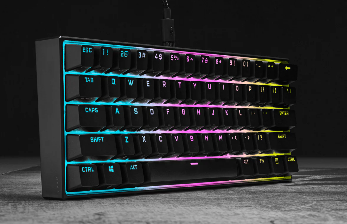 CORSAIR K65 RGB MINI 60% MECHANICAL GAMING KEYBOARD - Image 2