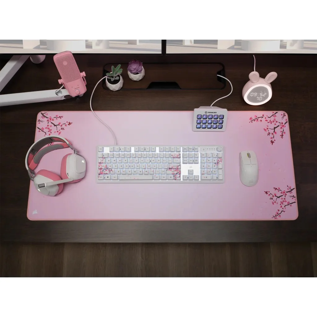 Corsair K70 Core SE RGB Mechanical Gaming Keyboard Cherry Blossom (MLX Red Pre-Lubed Mechanical Switches) (CH-9109C1E-NA) - Image 13