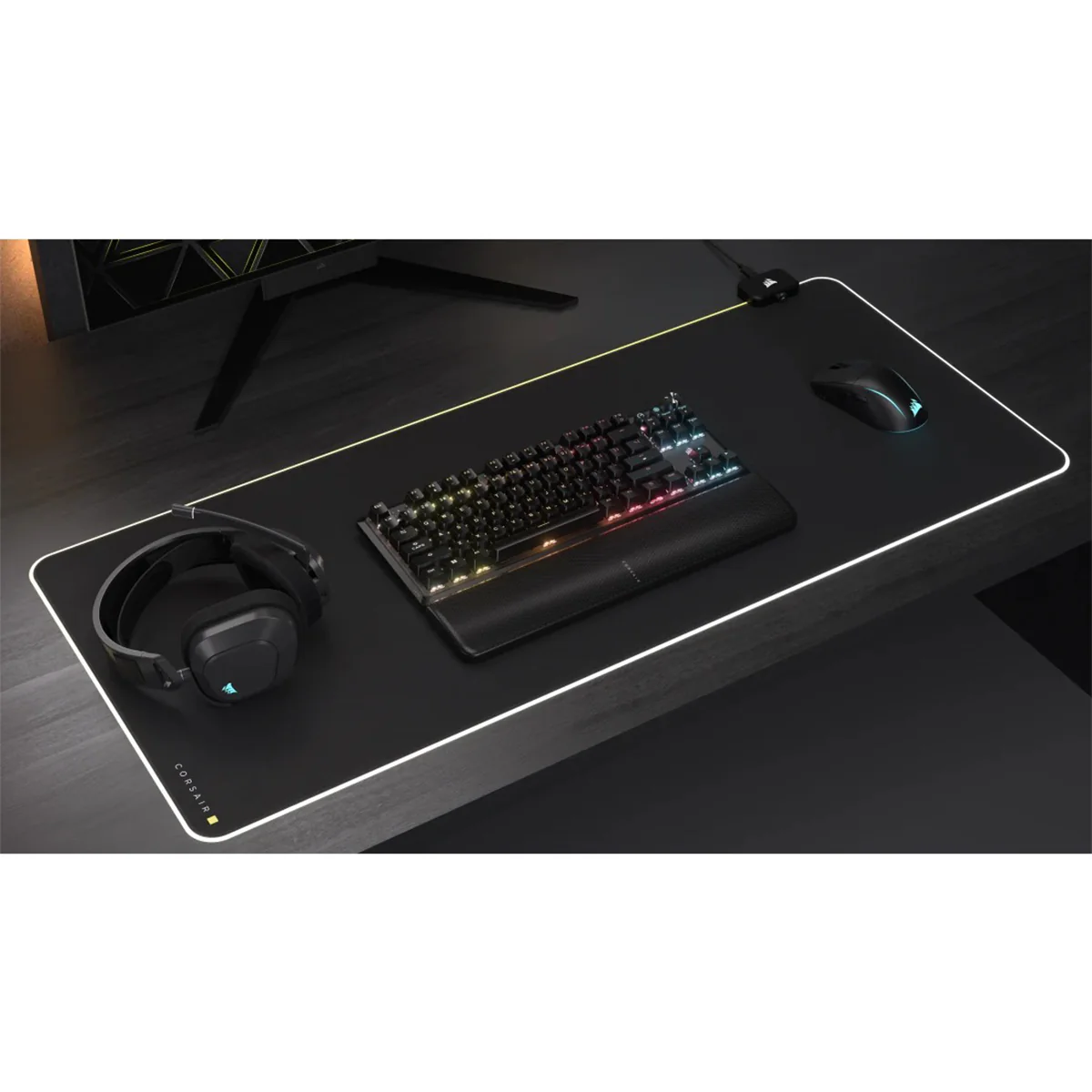 Corsair K70 Core TKL Wireless RGB Mechanical Gaming Keyboard (MLX Red Switches) (Black) - Image 4