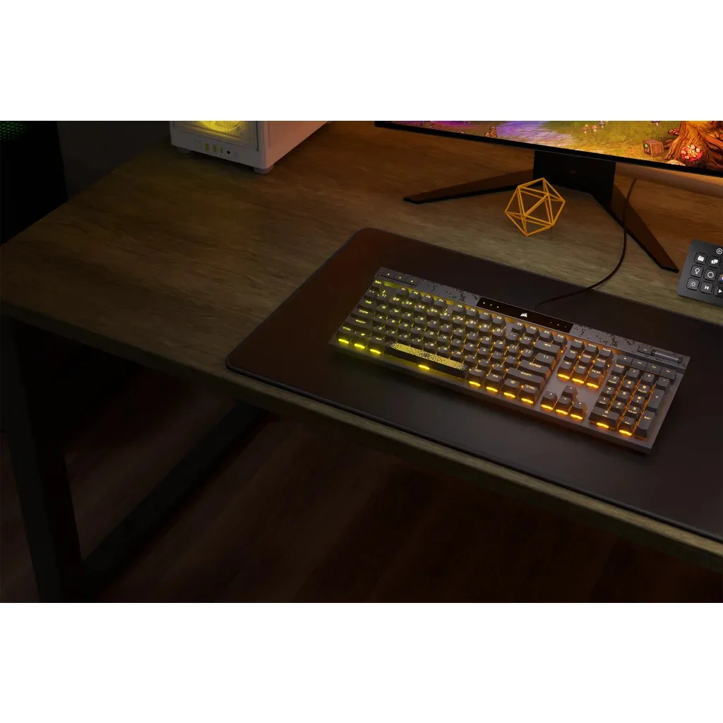 Corsair K70 Max RGB Magnetic-Mechanical Gaming Keyboard (Steel Grey) (Adjustable MGX Switches) - Image 16