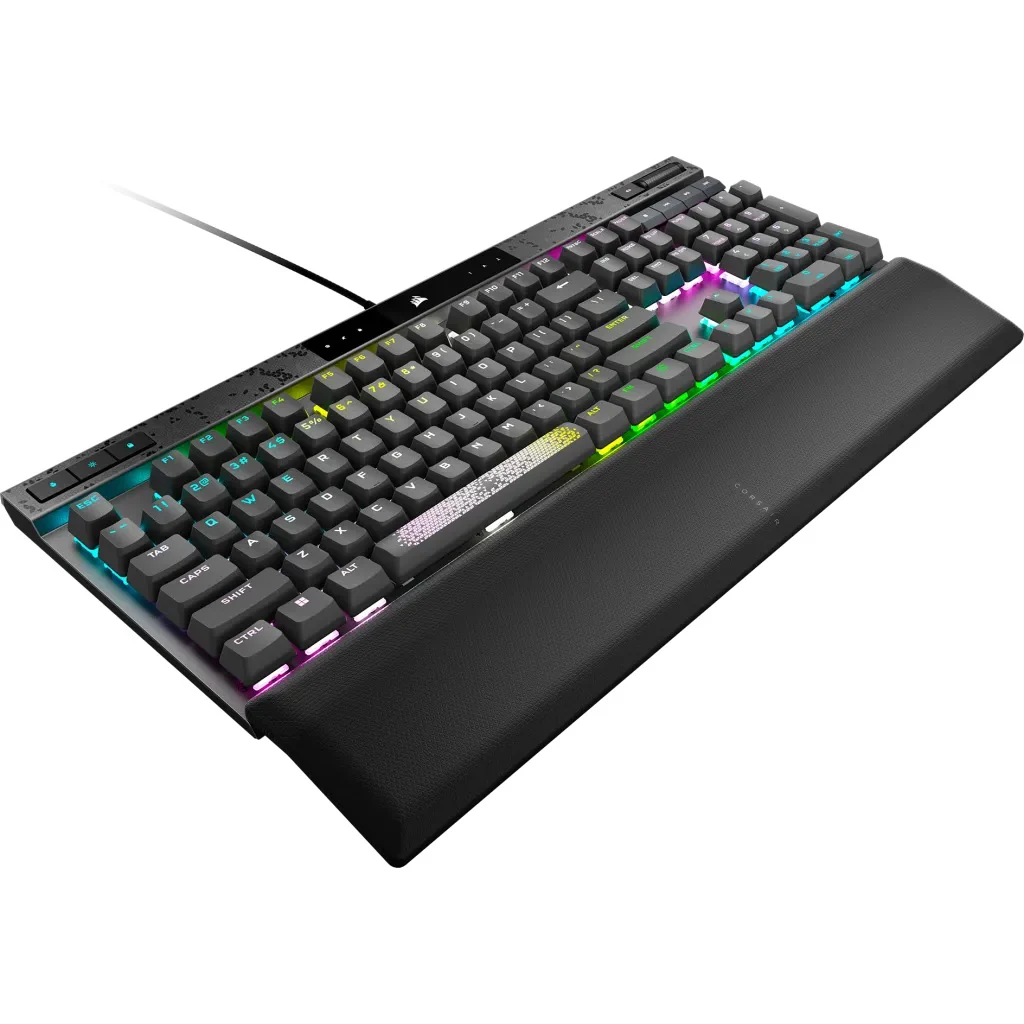 Corsair K70 Max RGB Magnetic-Mechanical Gaming Keyboard (Steel Grey) (Adjustable MGX Switches) - Image 3