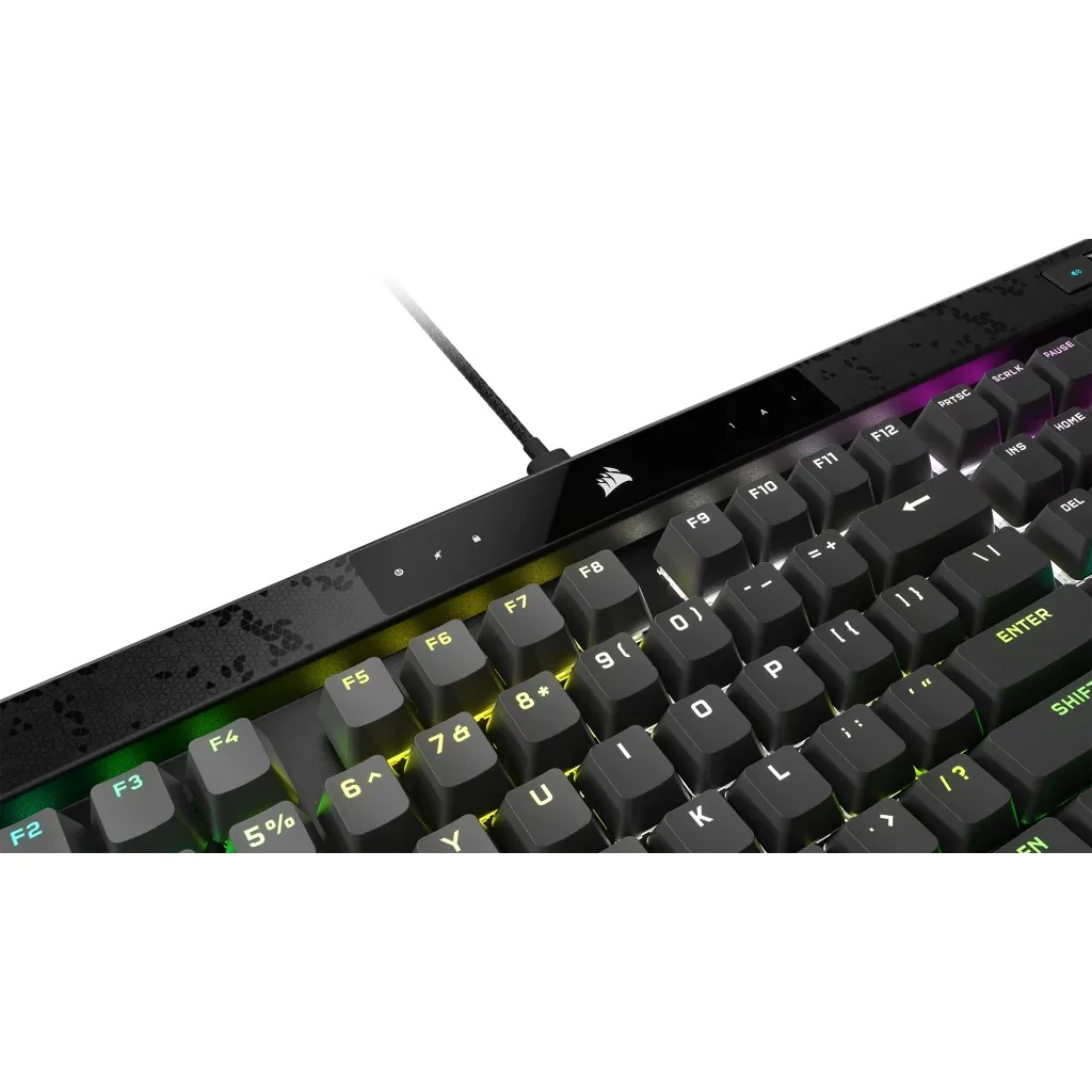 Corsair K70 Max RGB Magnetic-Mechanical Gaming Keyboard (Steel Grey) (Adjustable MGX Switches) - Image 4