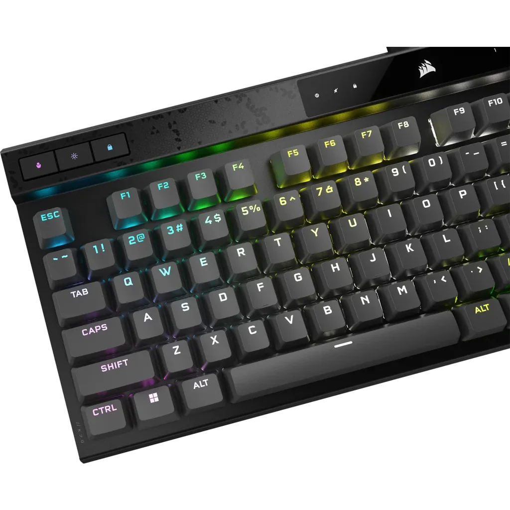 Corsair K70 Max RGB Magnetic-Mechanical Gaming Keyboard (Steel Grey) (Adjustable MGX Switches) - Image 5