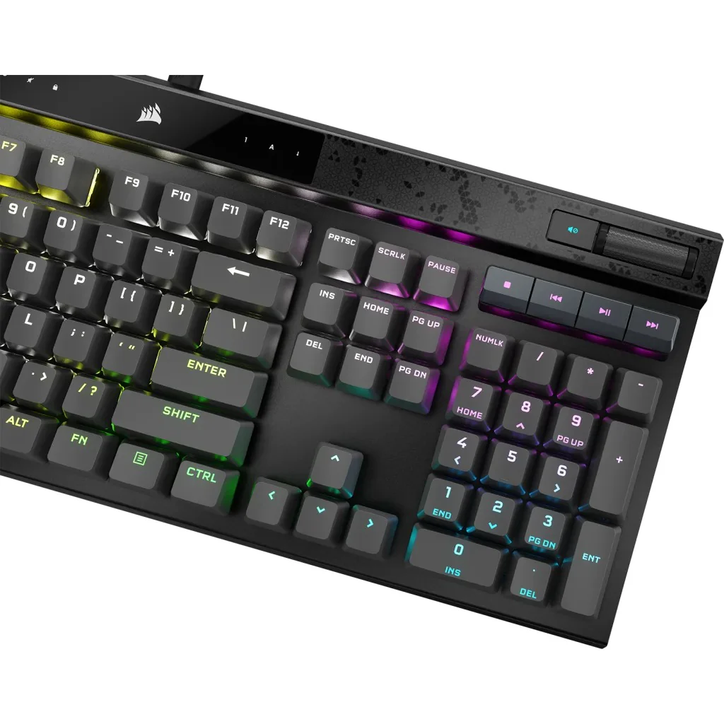 Corsair K70 Max RGB Magnetic-Mechanical Gaming Keyboard (Steel Grey) (Adjustable MGX Switches) - Image 6