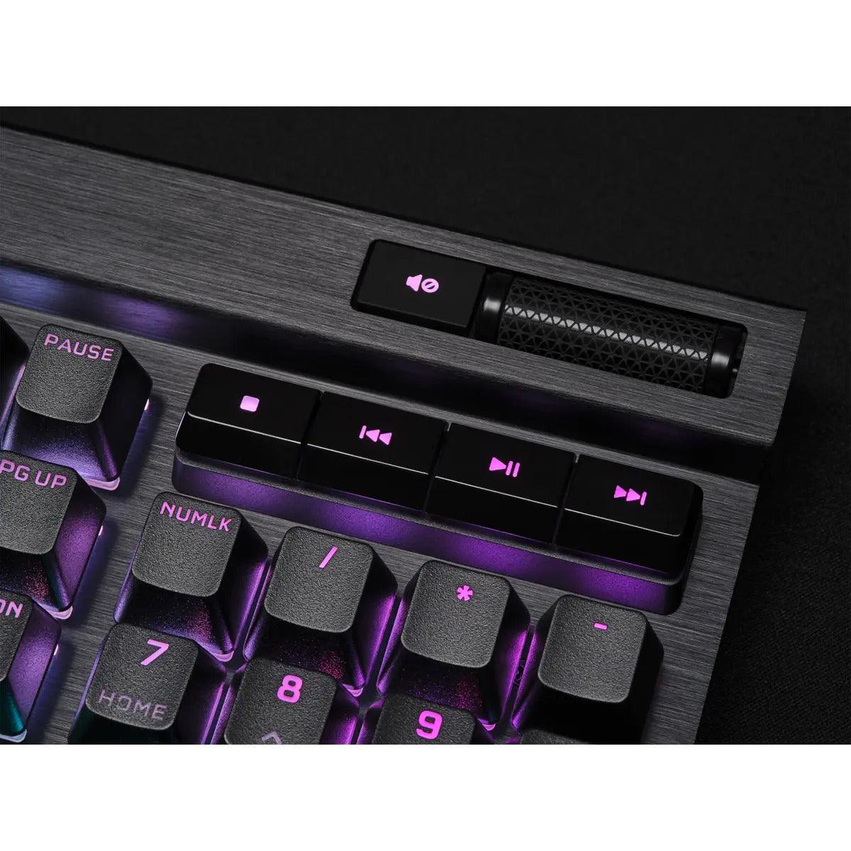 CORSAIR K70 RGB PRO Optical-Mechanical Gaming Keyboard with PBT Double Shot Pro Keycaps (Black) - Image 11