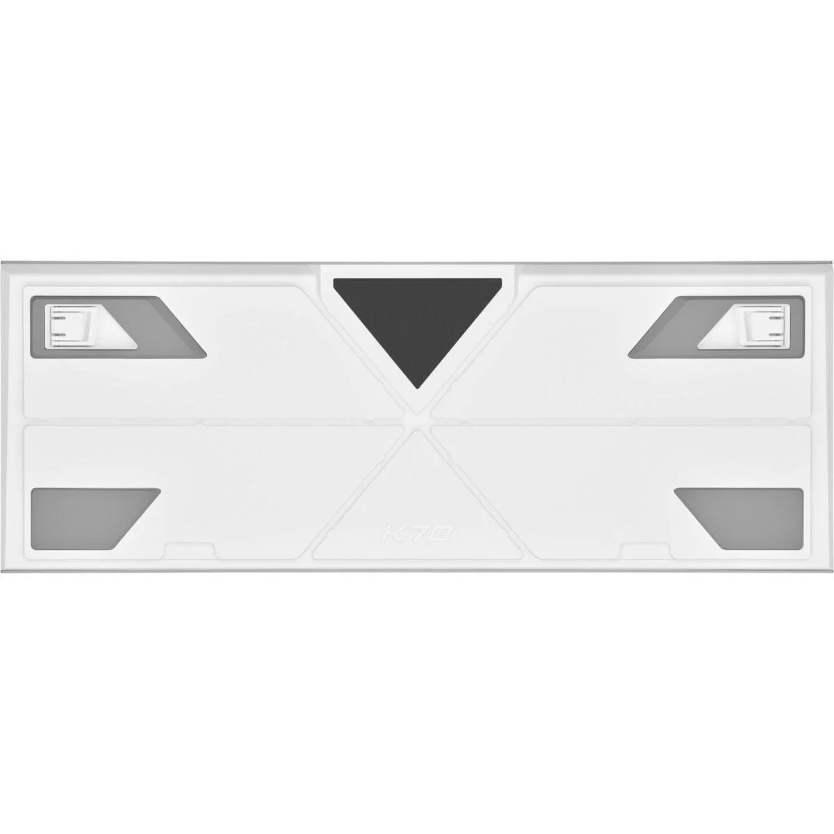 CORSAIR K70 RGB PRO Optical-Mechanical Gaming Keyboard with PBT Double Shot Pro Keycaps (White) - Image 4