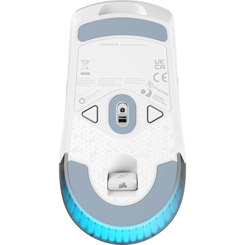 Corsair M75 Wireless Lightweight RGB Gaming Mouse (Black, White) - Image 10