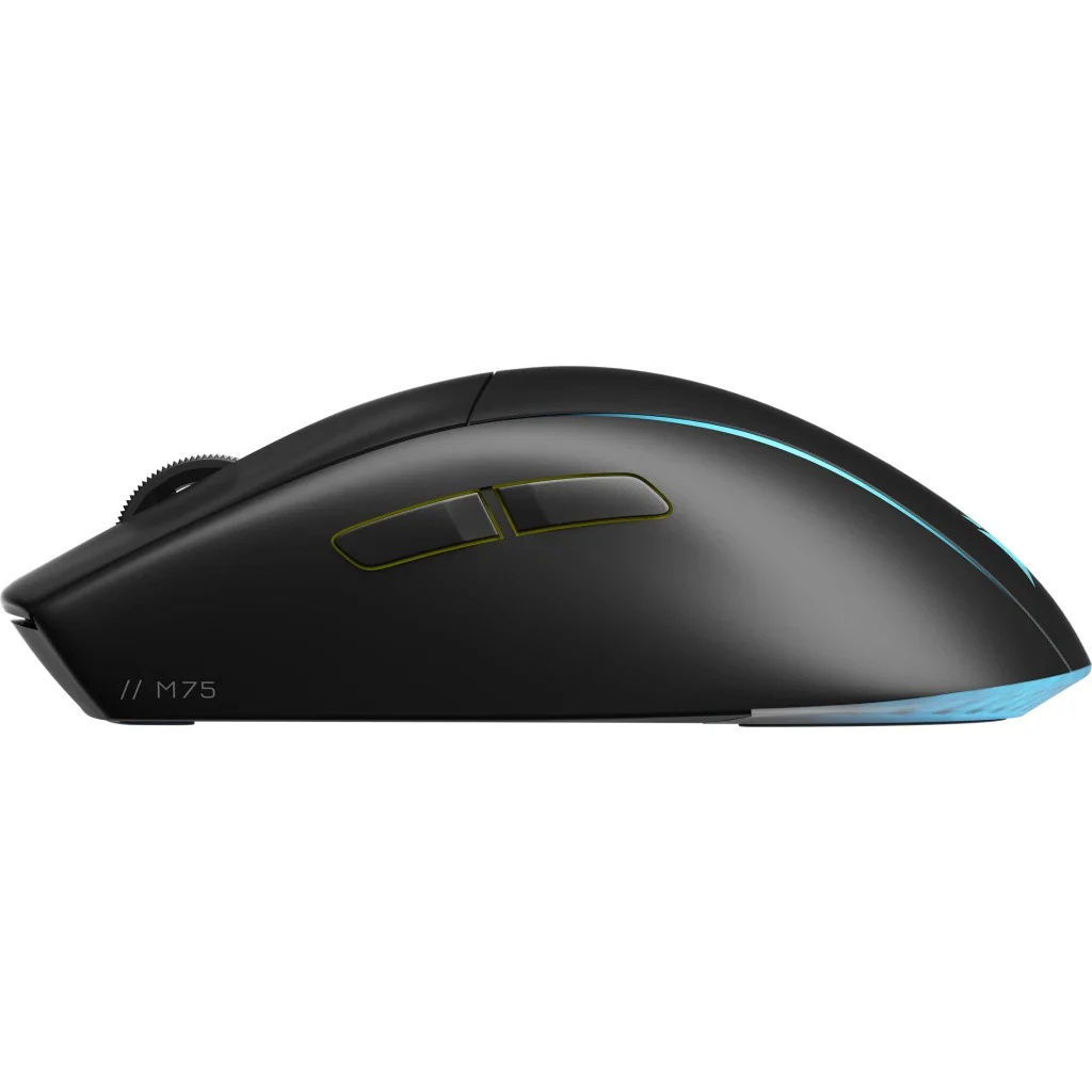 Corsair M75 Wireless Lightweight RGB Gaming Mouse (Black, White) - Image 3