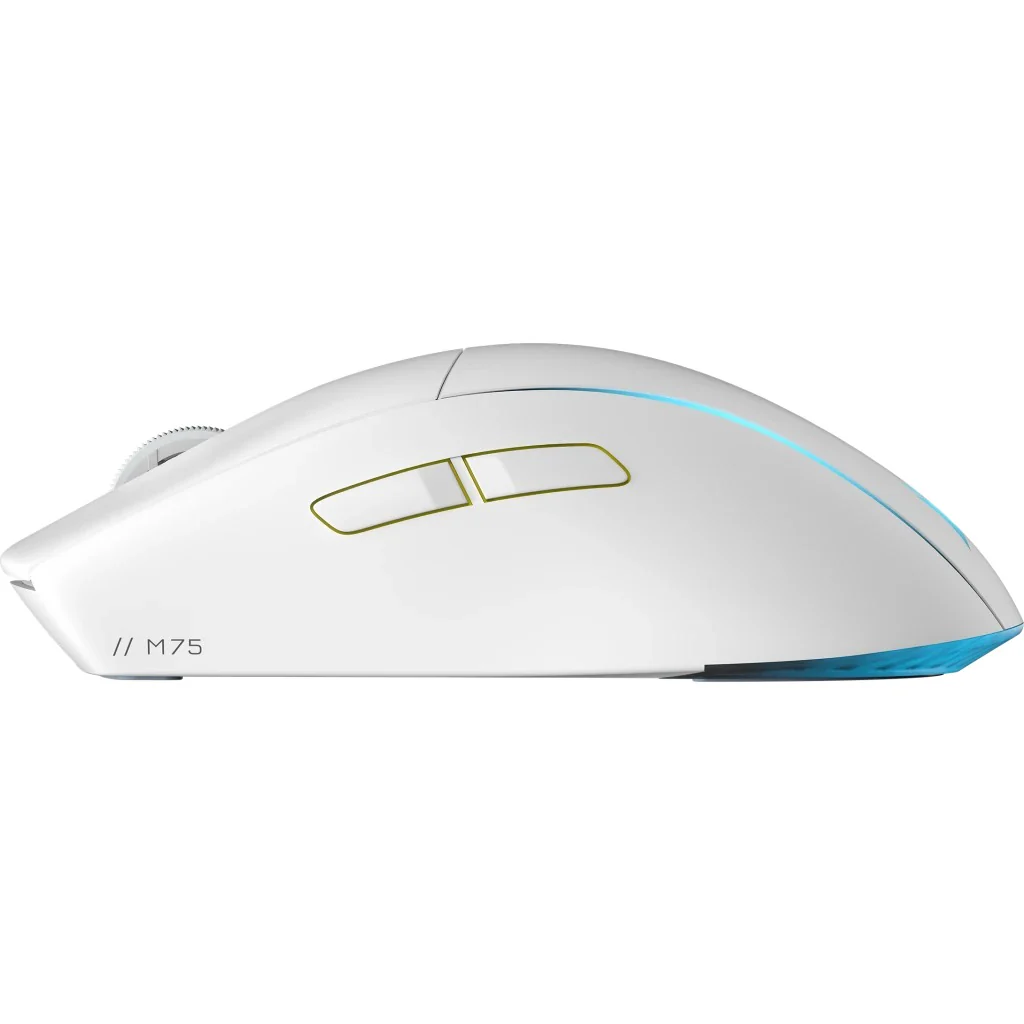 Corsair M75 Wireless Lightweight RGB Gaming Mouse (Black, White) - Image 8