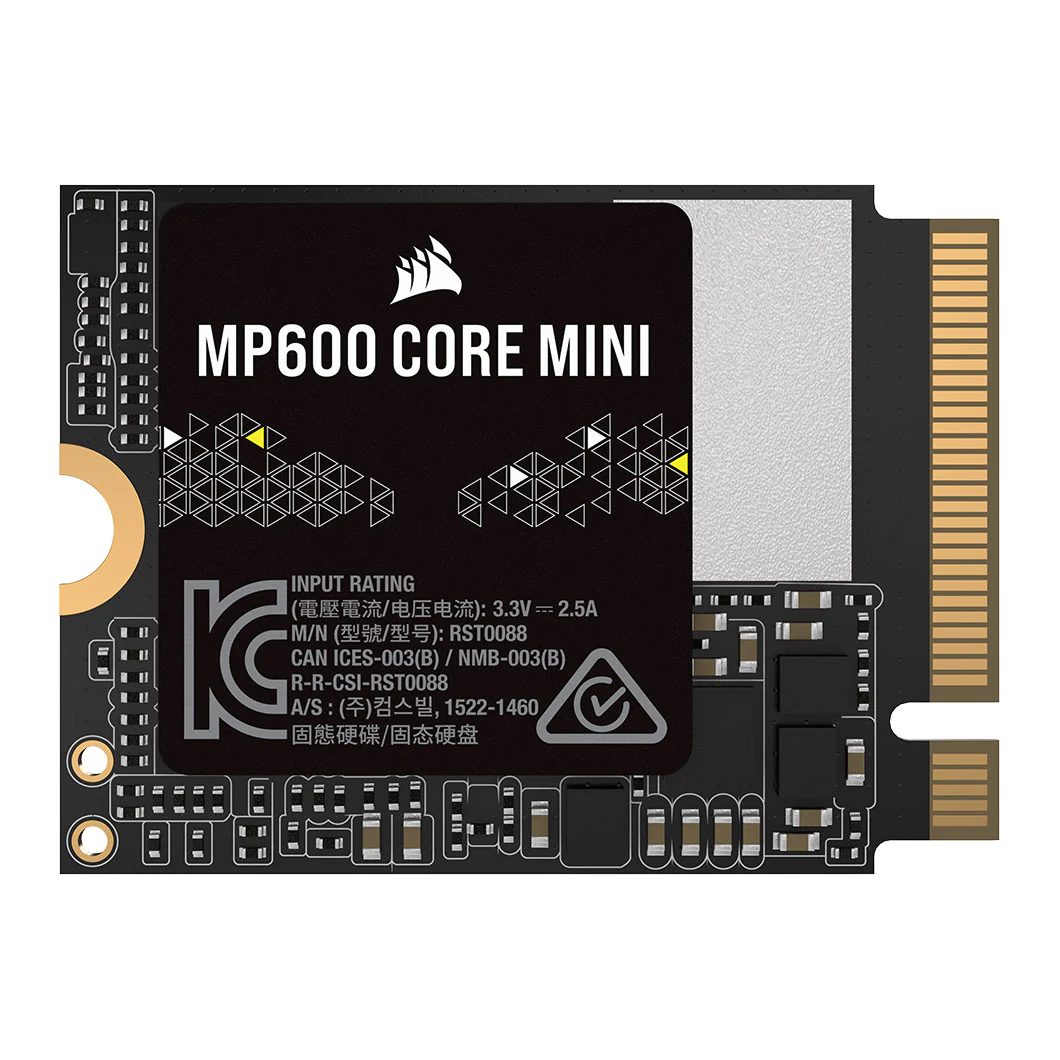 Corsair MP600 Core Mini 2TB PCIe 4.0 Gen4 X4 NVMe M.2 2230 SSD (CSSD-F2000GBMP600CMN)