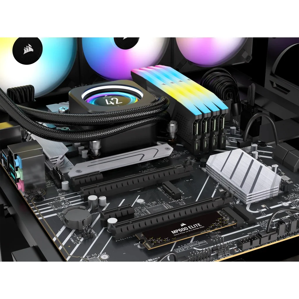 Corsair MP600 Elite 1TB PCIe Gen4 x4 NVMe 1.4 M.2 SSD (CSSD-F1000GBMP600ENH) - Image 10