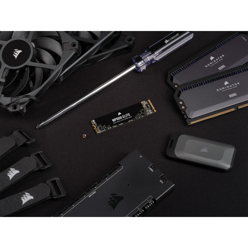 Corsair MP600 Elite 1TB PCIe Gen4 x4 NVMe 1.4 M.2 SSD (CSSD-F1000GBMP600ENH) - Image 12