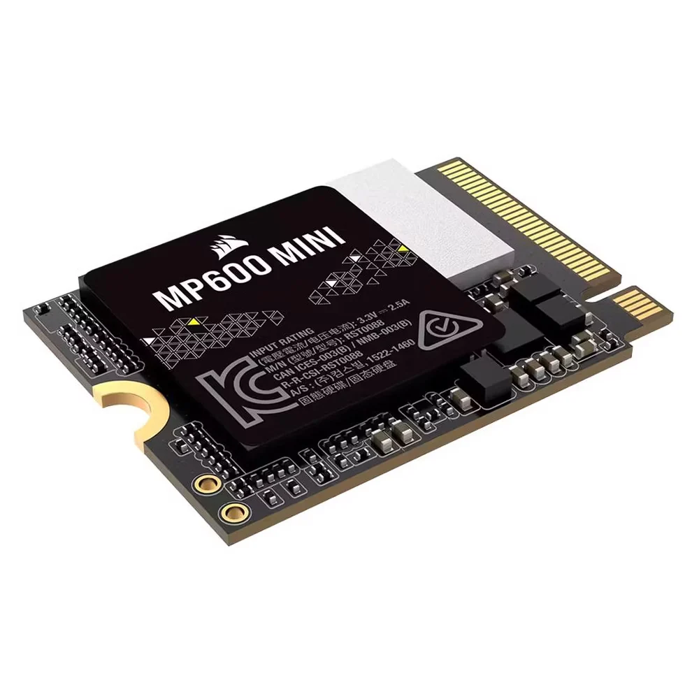 Corsair MP600 Mini 1TB PCIe Gen4 X4 NVME M.2 2230 SSD (CSSD-F1000GBMP600MN) - Image 2