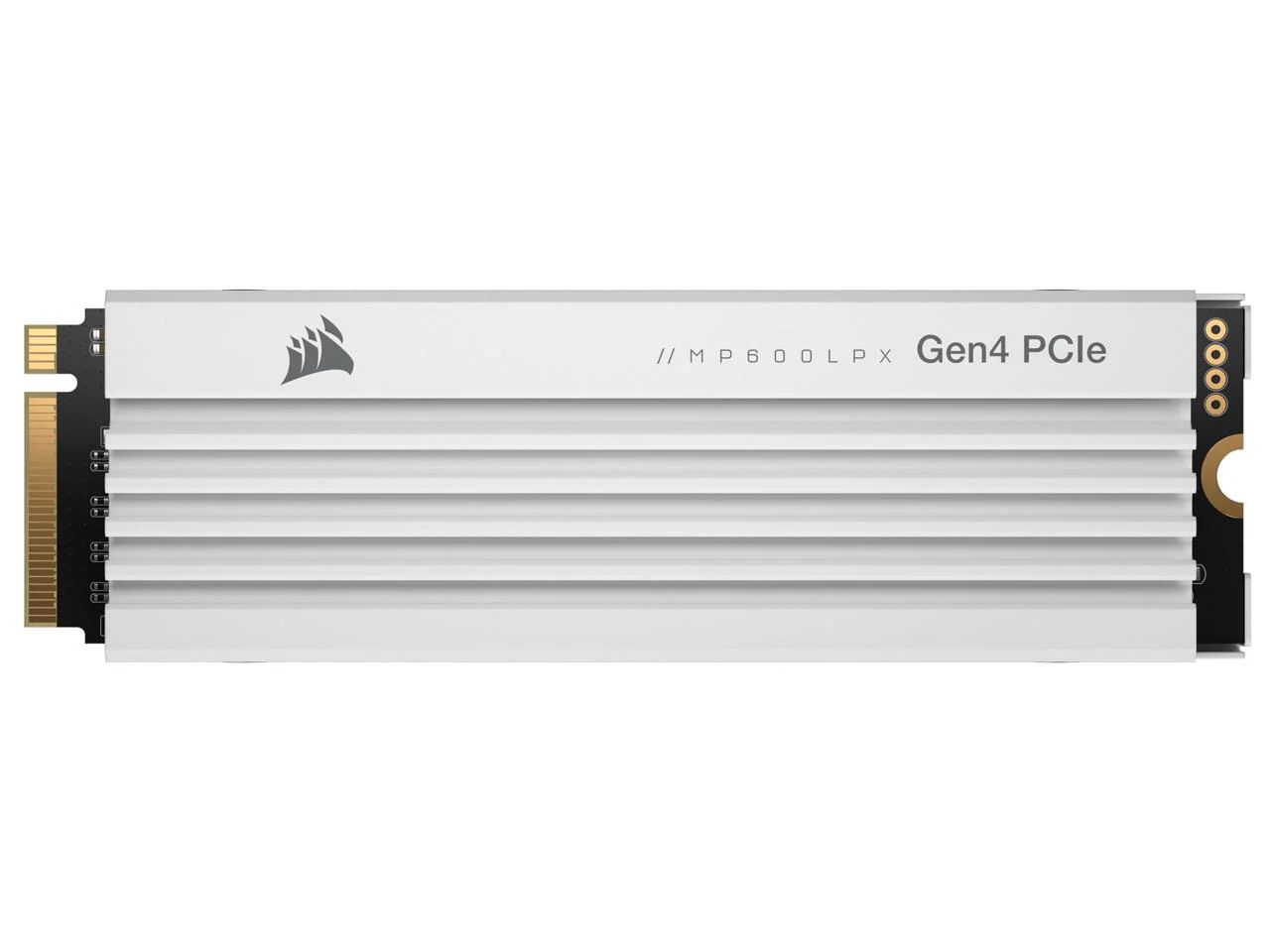 Corsair MP600 Pro LPX 1TB GEN4 PCIE M.2 SSD Compatible With PS5 (White) (CSSD-F1000GBMP600PLPW) - Image 2