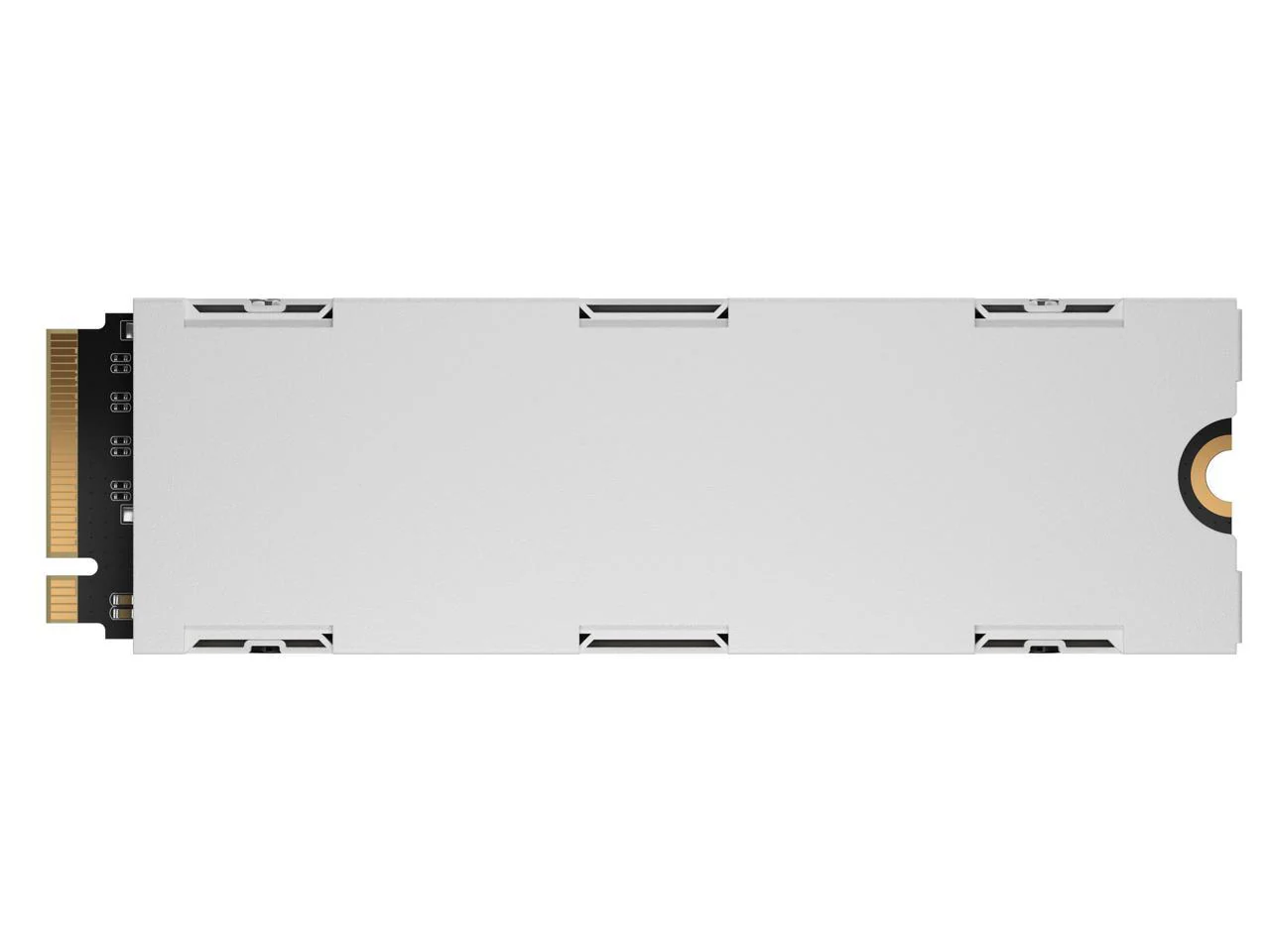 Corsair MP600 Pro LPX 2TB Gen4 PCIE M.2 SSD Compatible with PS5 (White) (CSSD-F2000GBMP600PLPW) - Image 6