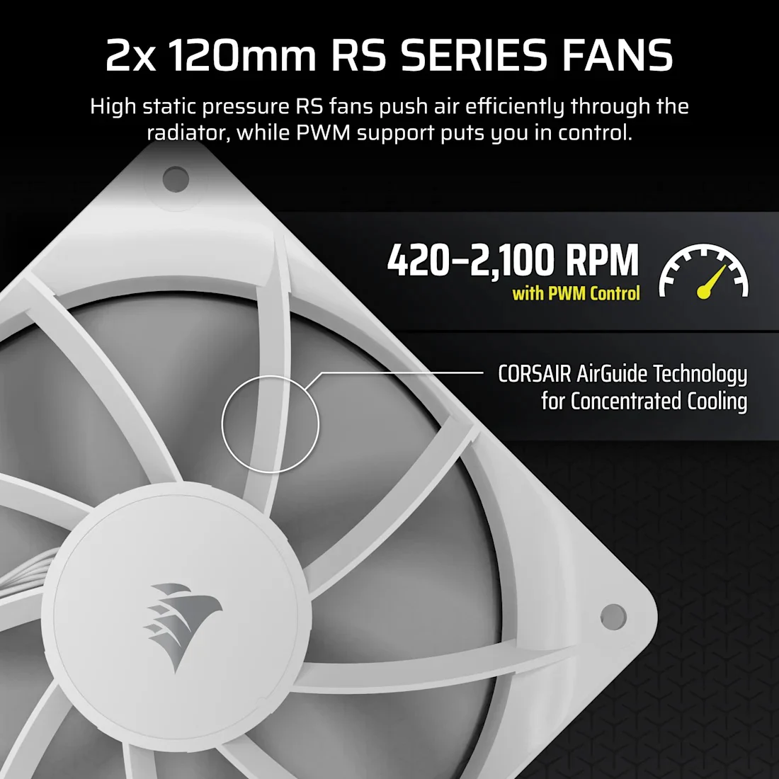 Corsair Nautilus 240 RS Performance LCD 240mm Liquid CPU Cooler (Black, White) - Image 14