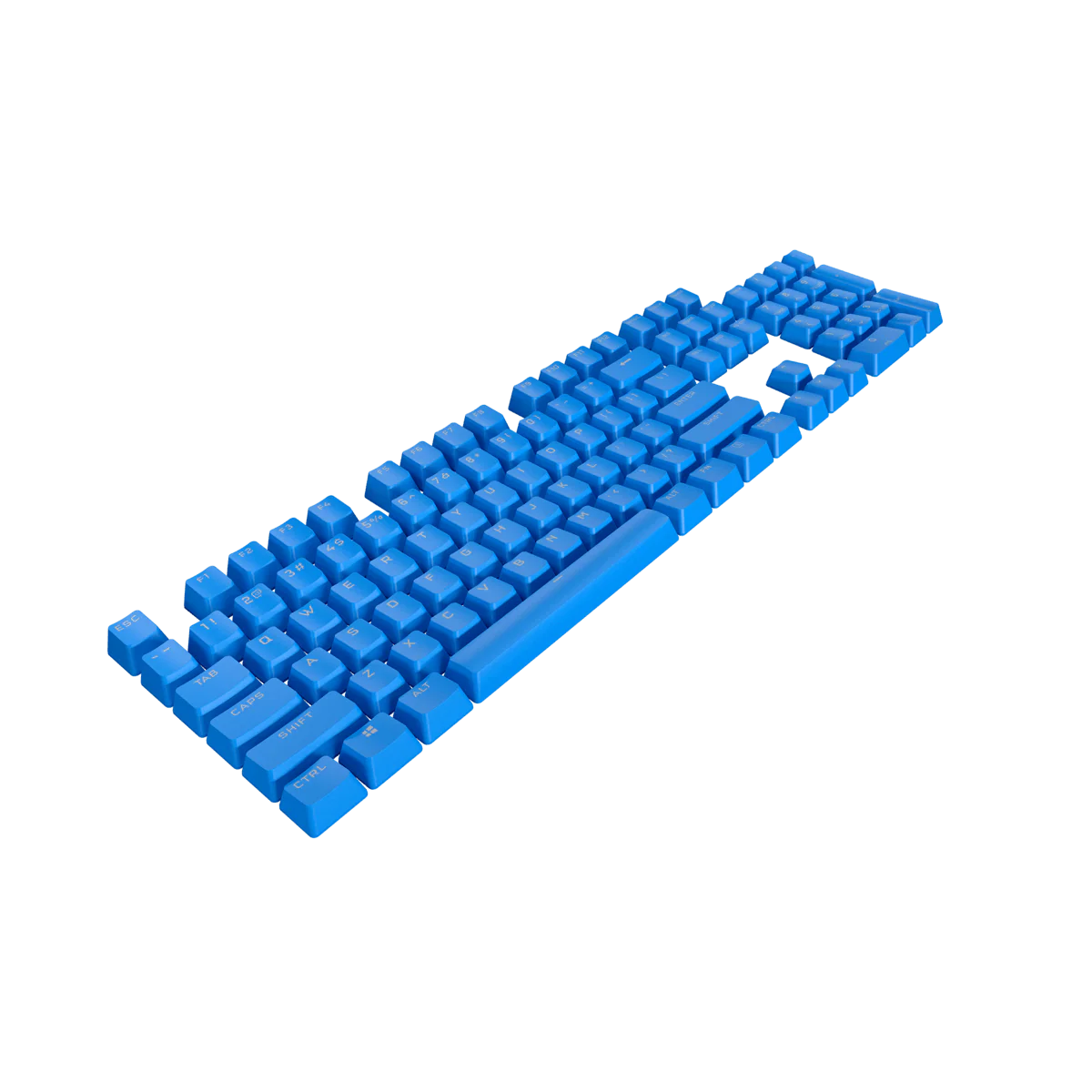Corsair PBT Double-Shot Pro Keycap Mod Kit (Elgato Blue) - Image 2