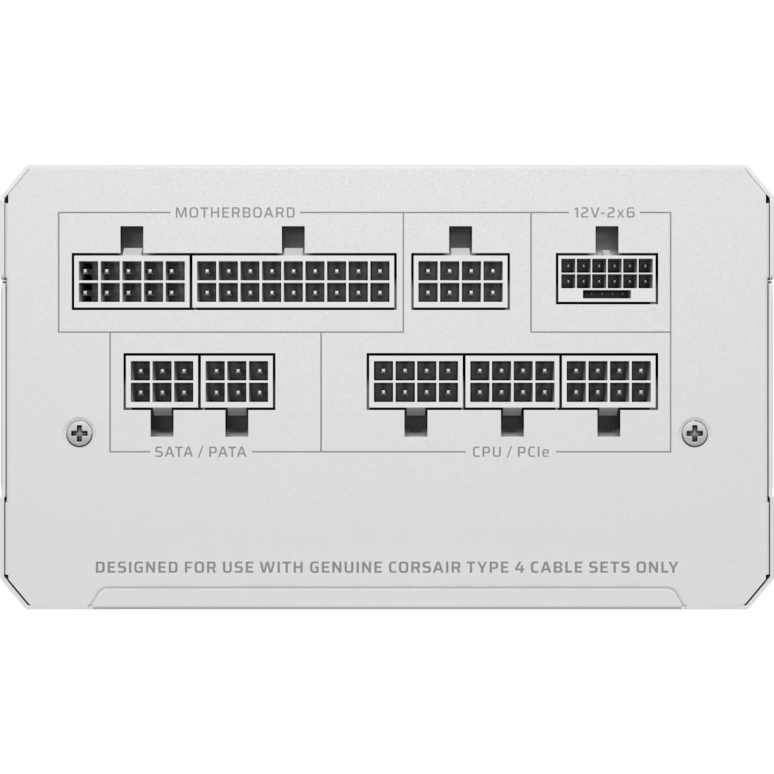 Corsair RMe Series RM1000e - Fully Modular Low-Noise ATX Power Supply (White) (CP-9020294-NA) - Image 8