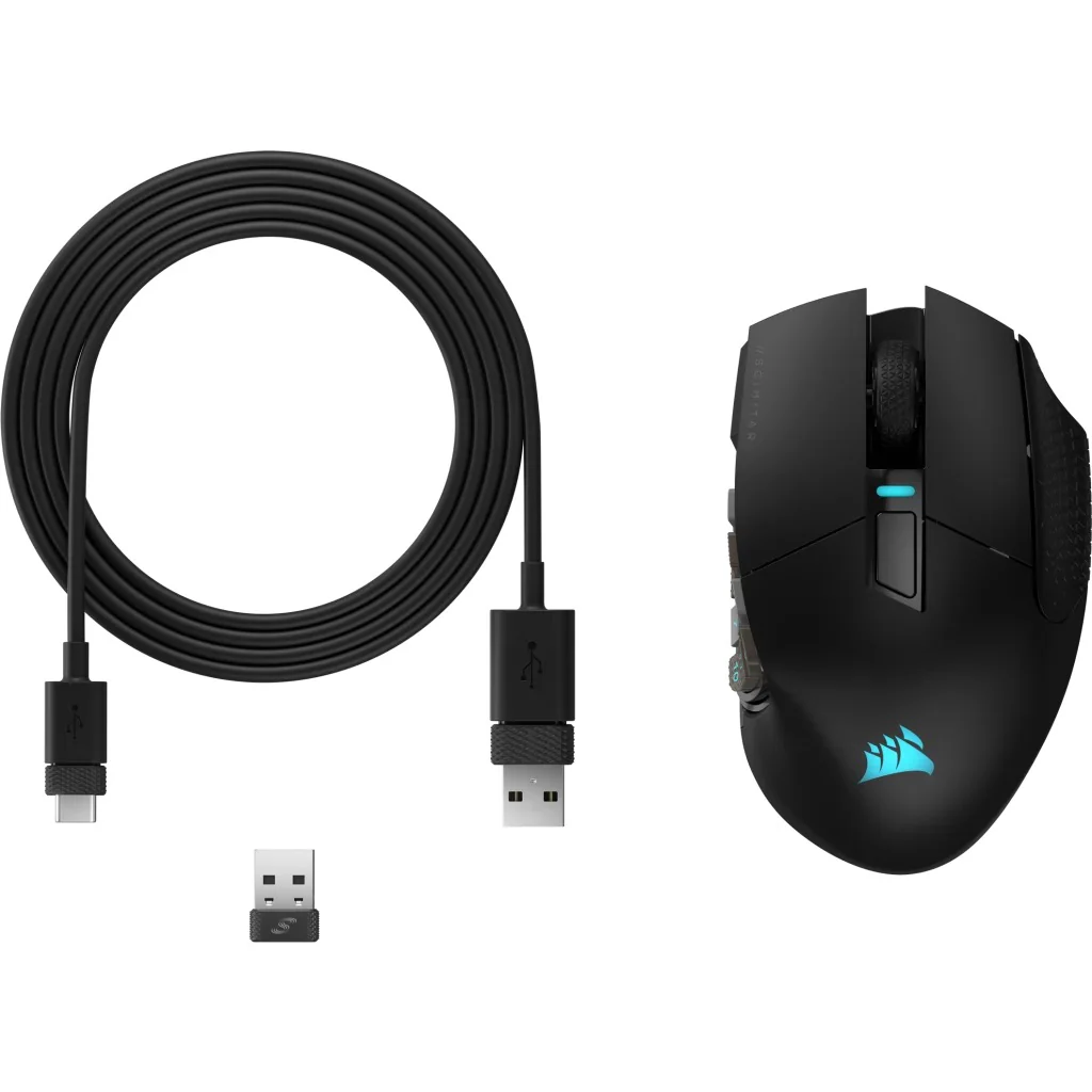 Corsair Scimitar Elite Wireless MMO Gaming Mouse (CS-CH-9314311-AP) - Image 6
