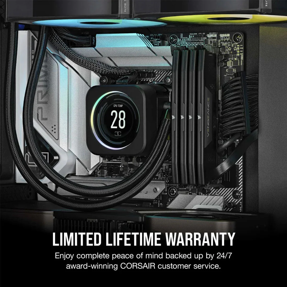 Corsair Vengeance 32GB (2X16GB) DDR5 DRAM 6000MHZ CL36 Memory Kit (Black) (CMK32GX5M2E6000C36) - Image 5