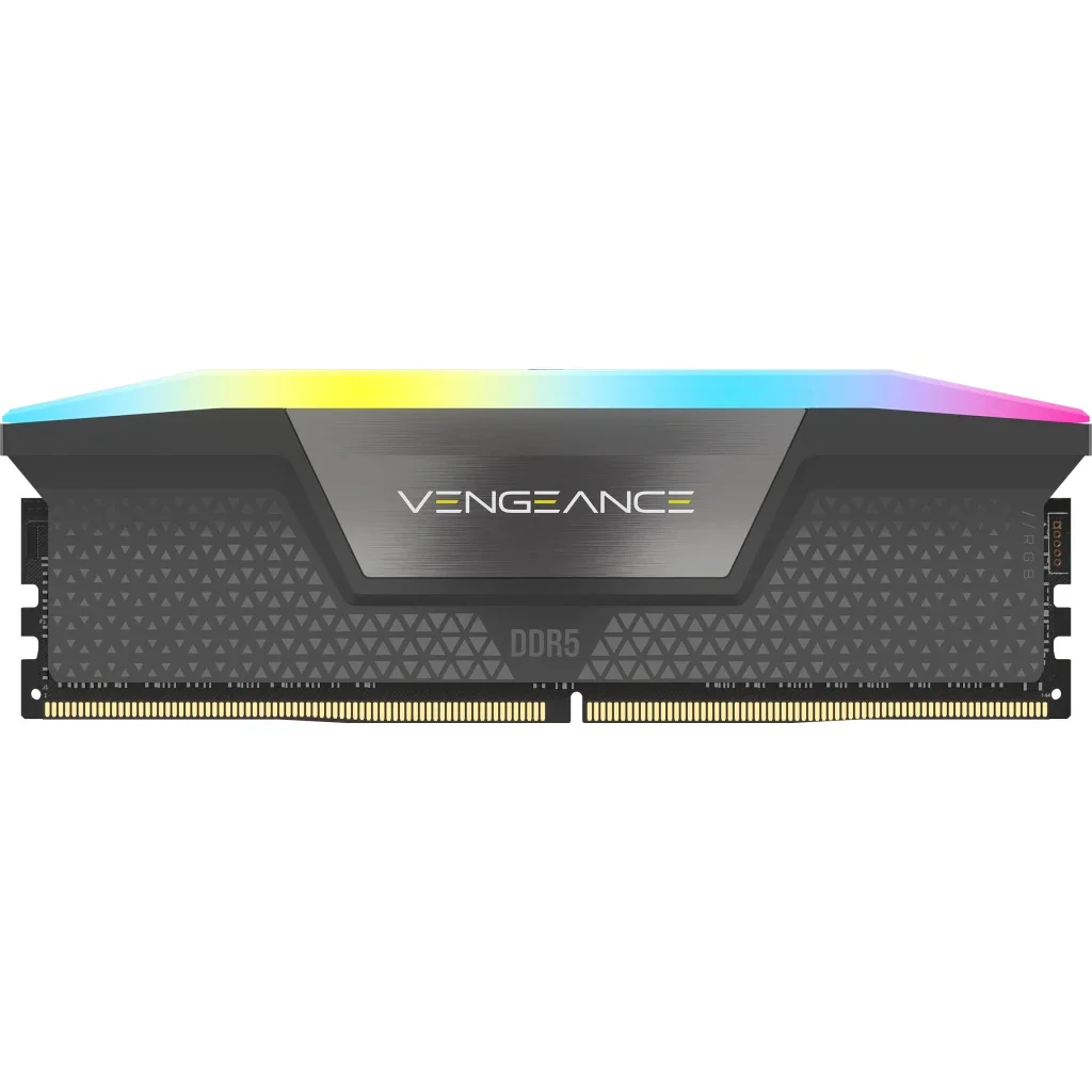 Corsair Vengeance RGB 32GB (2x16GB) DDR5 DRAM 6000MHz CL36 AMD Expo & Intel XMP Memory Kit (CMH32GX5M2E6000Z36) - Image 2