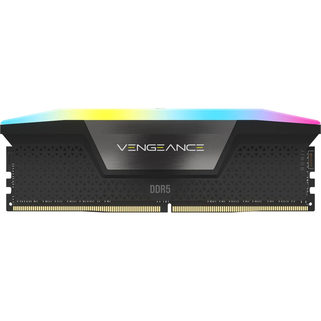Corsair Vengeance RGB 32GB (2x16GB) DDR5 DRAM 6000MHz CL36 Memory Kit (Black, White) - Image 5