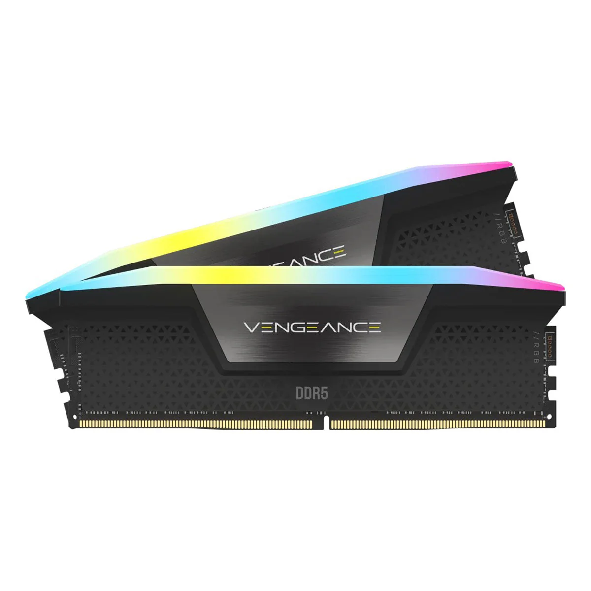 Corsair Vengeance RGB 64GB (2X32GB) DDR5 DRAM 6400MHZ CL32 Memory Kit  (Black) (CMH64GX5M2B6400C32)