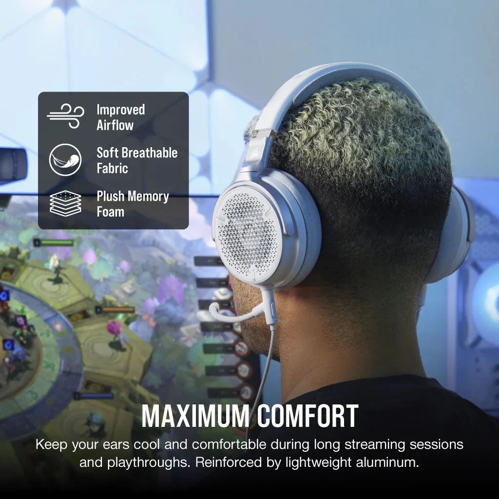 Corsair Virtuoso Pro Open Back Wired Gaming Headset For PC/ Mac/ PS5/PS4/ NSW - Image 13
