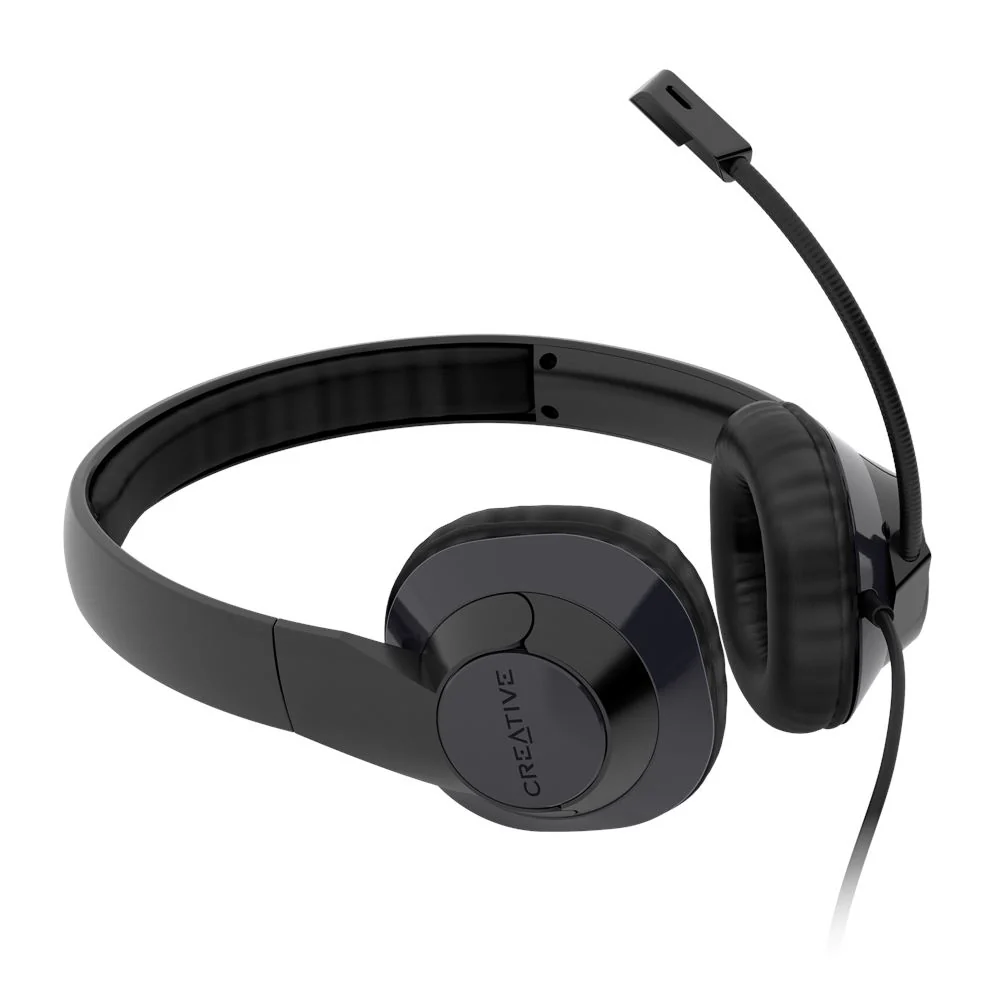 Creative HS-720 V2 USB Headset With Noise-Cancelling Mic & Inline Controls (Black) - Image 3
