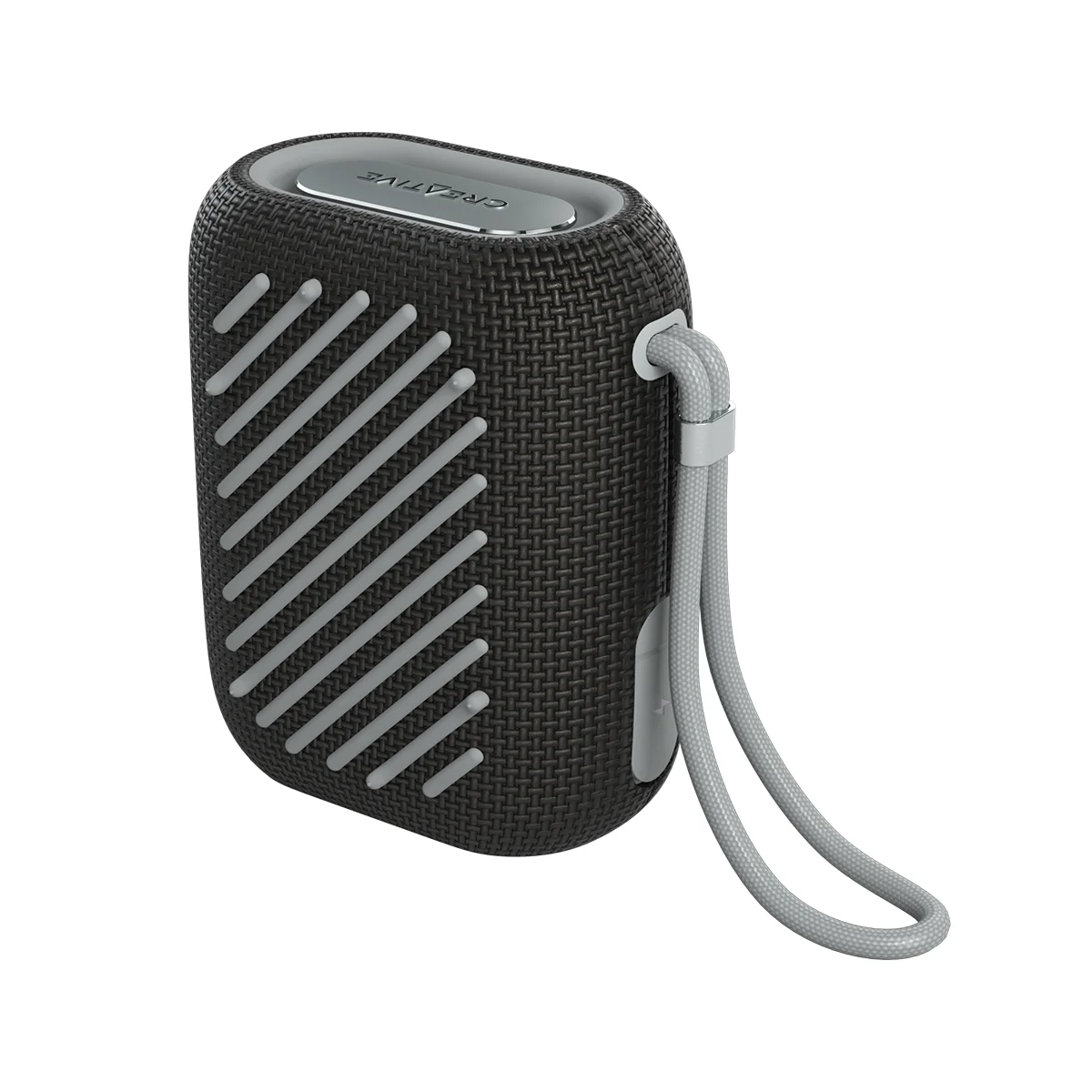 Creative Muvo Flex Waterproof Bluetooth Speaker with Auracast (Black, Grey) - Image 4