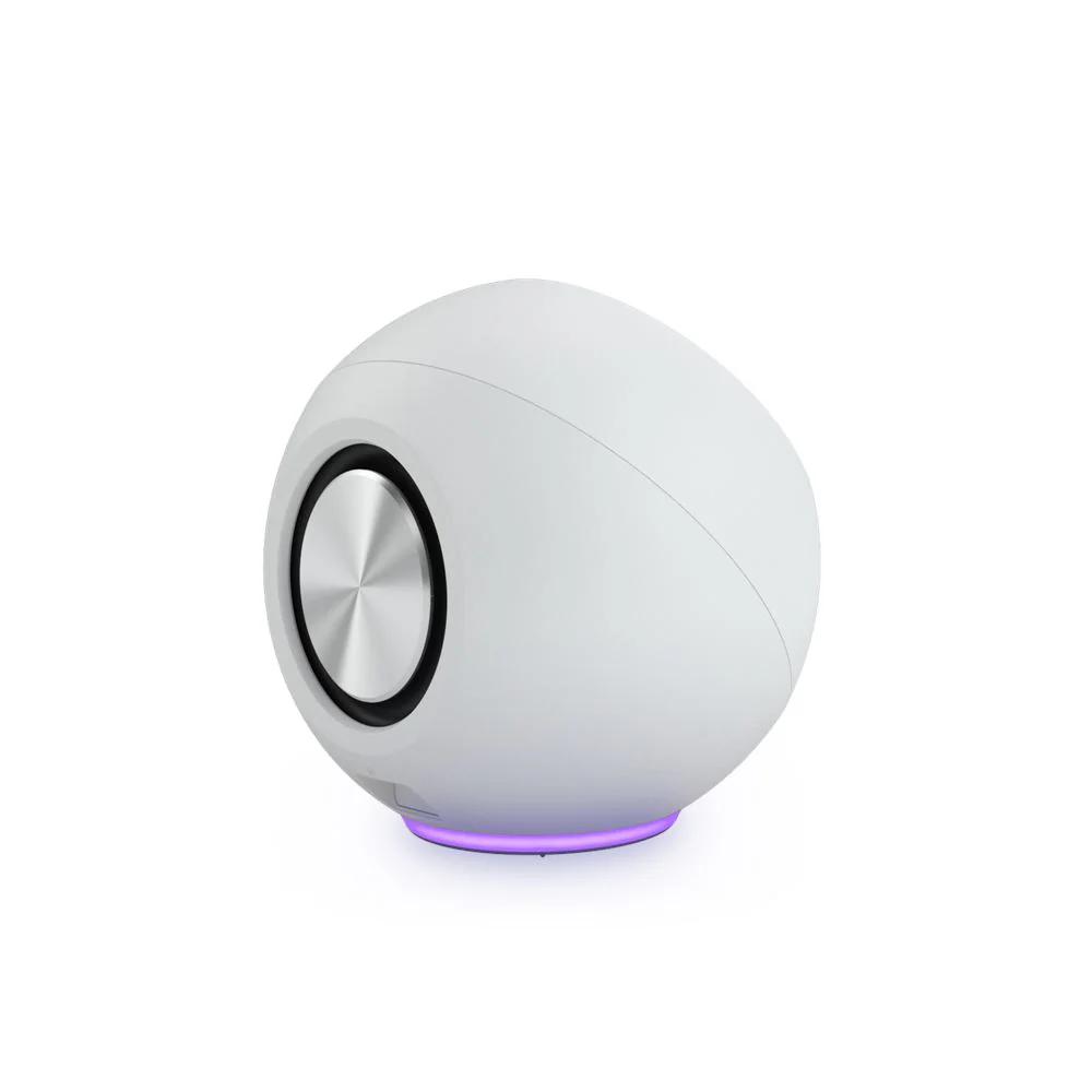 Creative Pebble SE Minimalist 2.0 USB-C Powered Desktop Speakers with RGB Lighting (Black, White) - Image 9