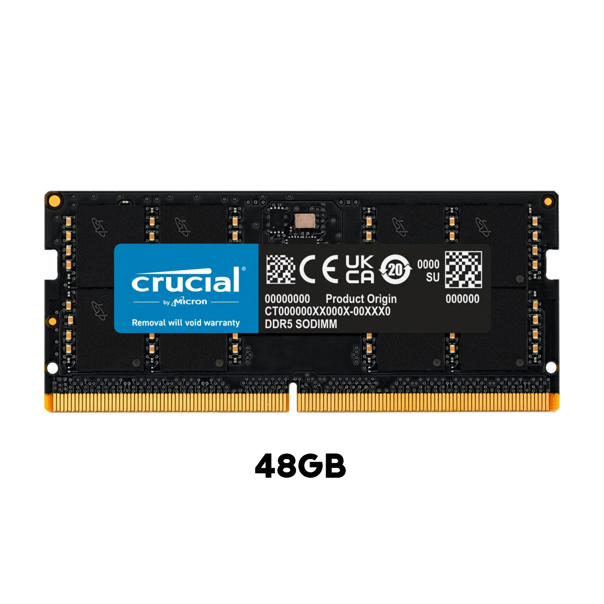 Crucial DDR5 5600MHz CL46 SODIMM Laptop Memory (8GB, 16GB, 32GB, 48GB) - Image 10