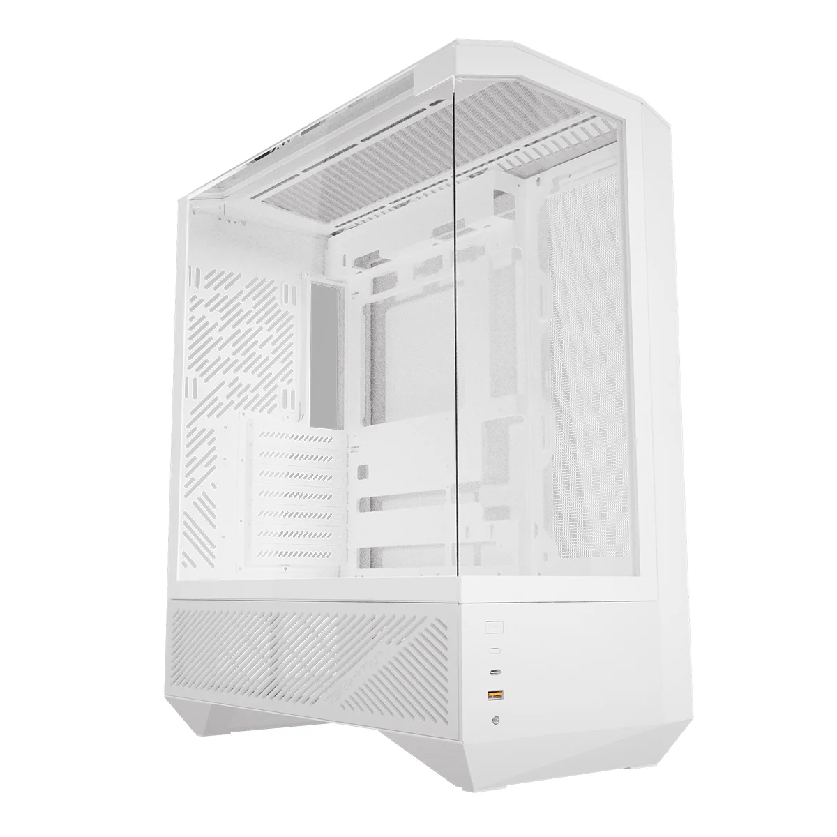 DarkFlash Arcee DY460 TG Side Panel ATX Luxury PC Case (Black, White) - Image 16