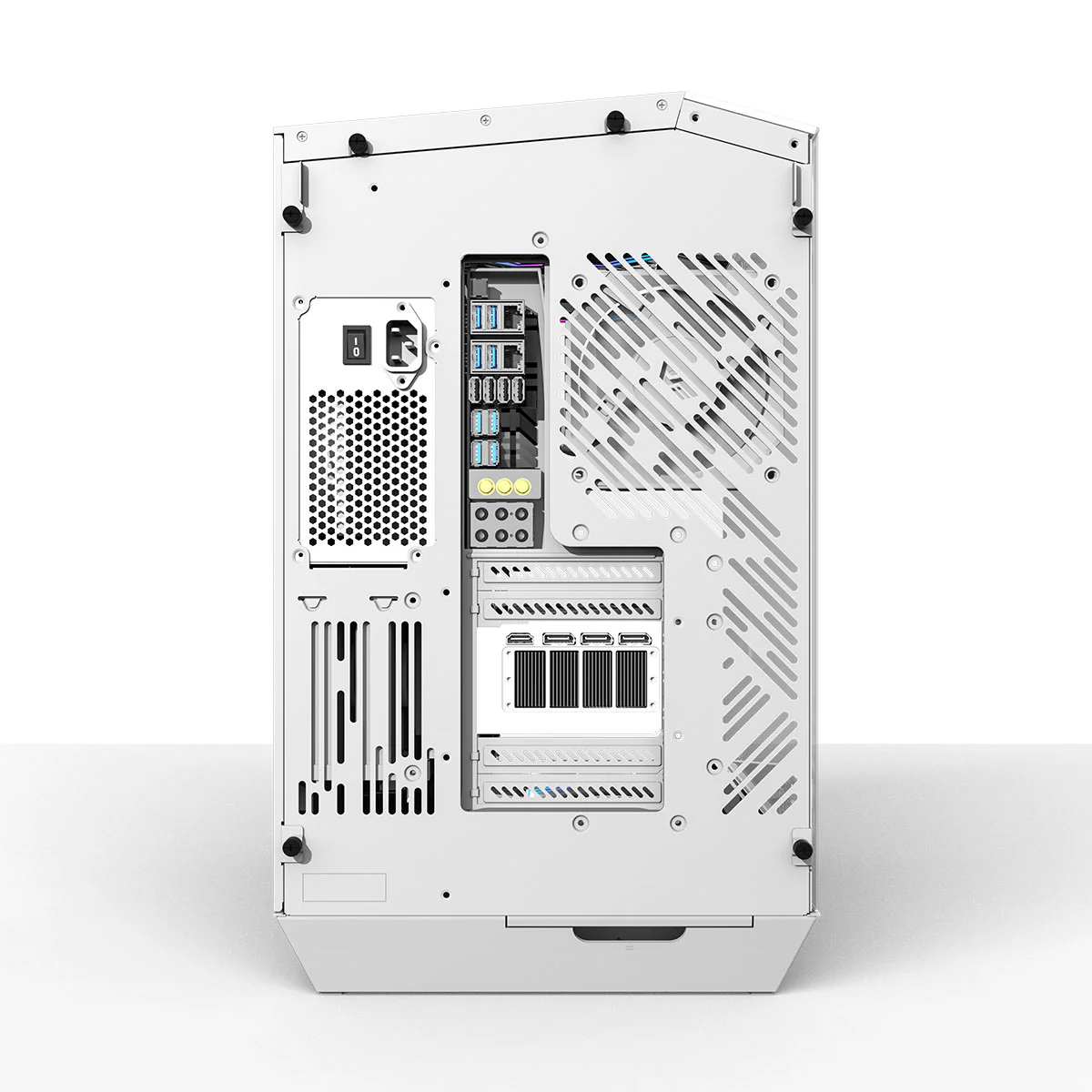 Darkflash Arcee DY470 TG Side Panel ATX Luxury PC Case (Black, White) - Image 14