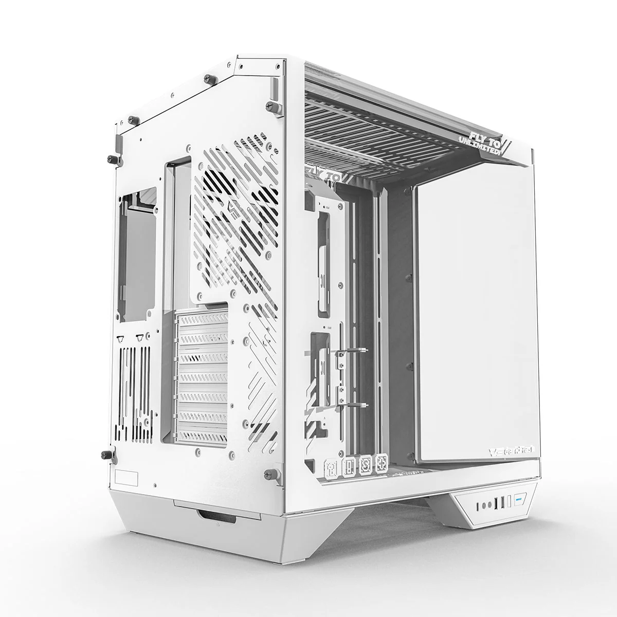 Darkflash Arcee DY470 TG Side Panel ATX Luxury PC Case (Black, White) - Image 16