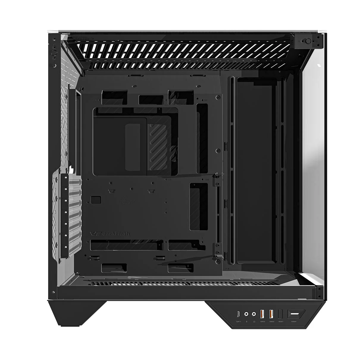 Darkflash Arcee DY470 TG Side Panel ATX Luxury PC Case (Black, White) - Image 29