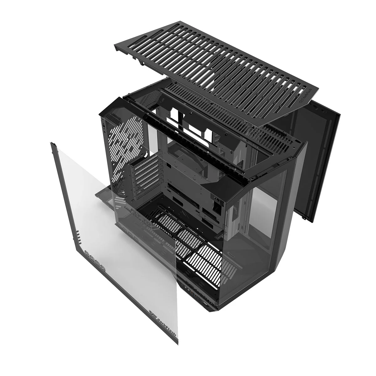Darkflash Arcee DY470 TG Side Panel ATX Luxury PC Case (Black, White) - Image 31