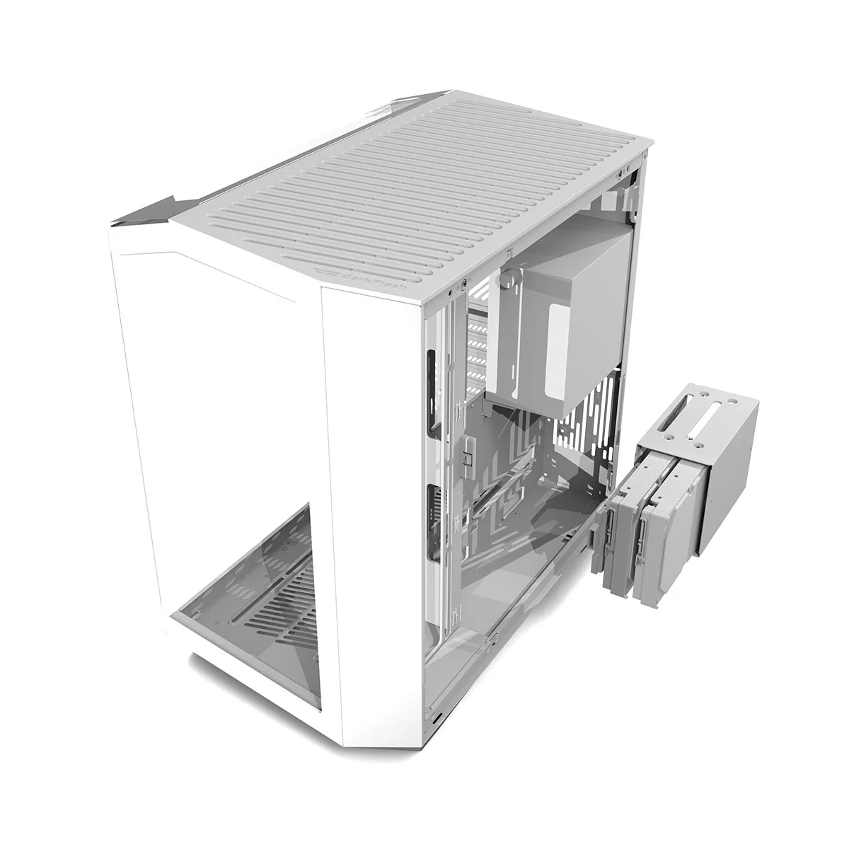 Darkflash Arcee DY470 TG Side Panel ATX Luxury PC Case (Black, White) - Image 6